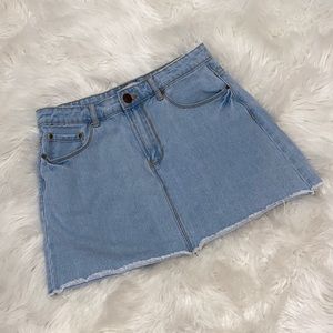 Forever 21 Denim Mini Skirt
